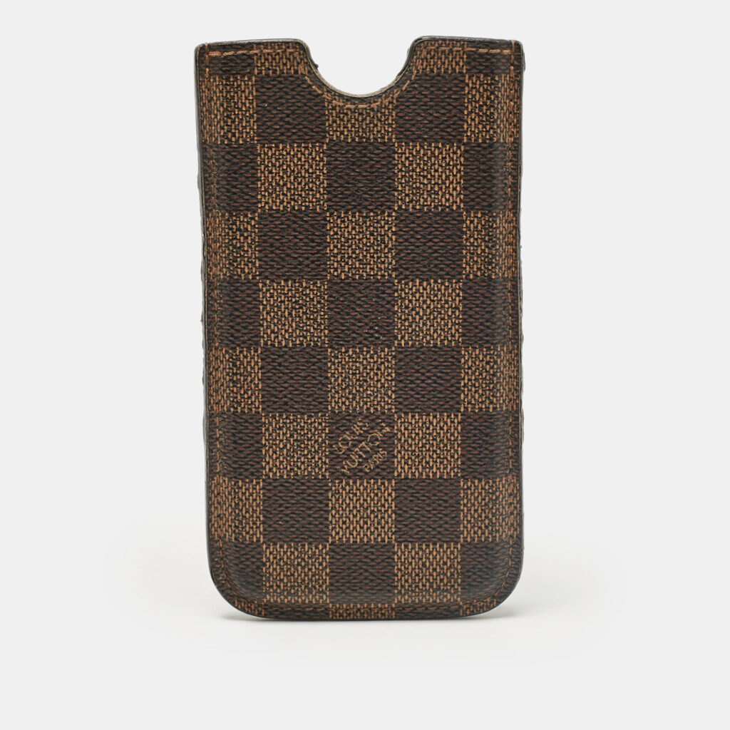 luxury-women-louis-vuitton-used-accessories-p1042984-002 Louis Vuitton Damier Ebene Canvas iPhone 6 Hardcase Case