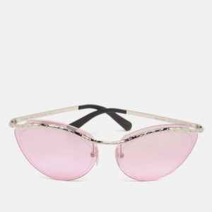 Louis Vuitton Pink Z1040W Rimless Thelma and Louise Cat Eye Sunglasses