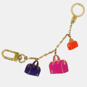 Louis Vuitton Chain Iconic Keyring Bag Charm Small