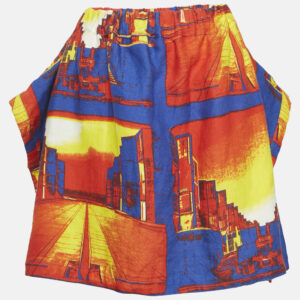 Louis Vuitton Multicolor Salk Institute Print Mini Skirt M