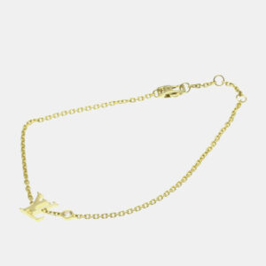 Louis Vuitton 18K Yellow Gold Idylle Blossom Charm Diamond Bracelet Carat/0.03