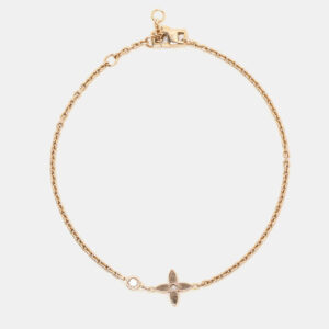 Louis Vuitton Diamond 18k Yellow Gold Idylle Blossom Bracelet