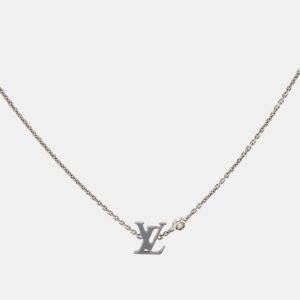 Louis Vuitton Idylle Blossom Diamiond 18k White Gold Necklace
