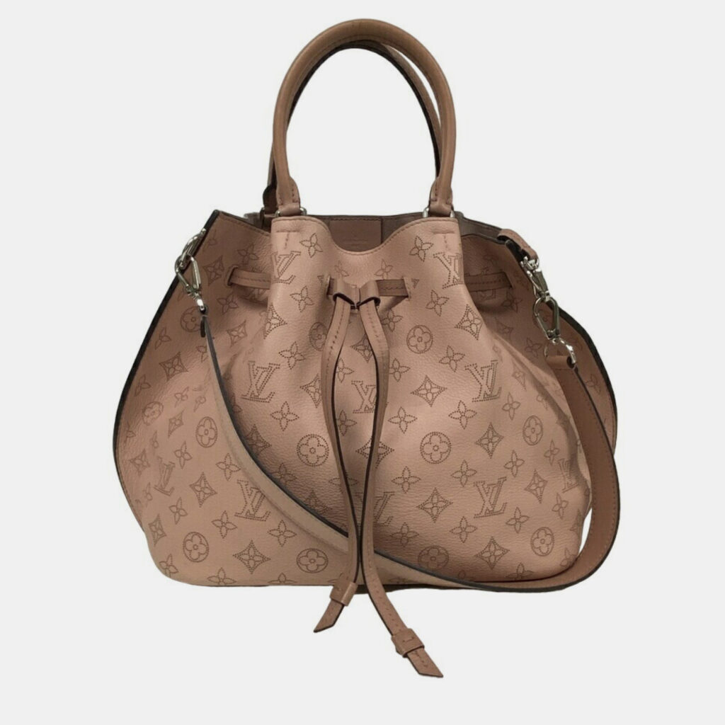 luxury-women-louis-vuitton-used-handbags-p1005940-004 Louis Vuitton Pink Monogram Mahina Girolata Shoulder Bag