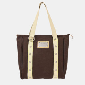 Louis Vuitton Brown Antigua Cabas Mm Tote Bag