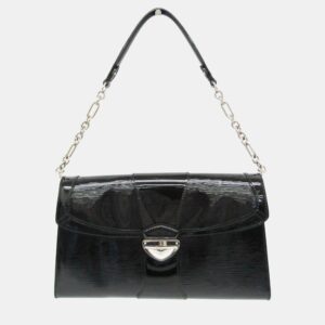 Louis Vuitton Noir Epi Electric Pochette Jena Shoulder Bag