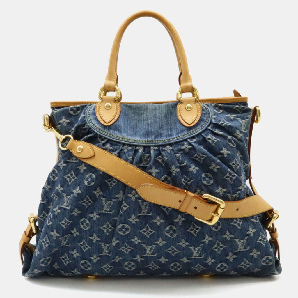 luxury-women-louis-vuitton-used-handbags-p1082538-009 Louis Vuitton Blue Monogram Denim Neo Cavi Gm Tote Bag
