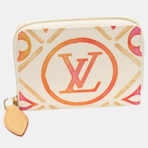 Louis Vuitton Orange Canvas Monogram Coin Case