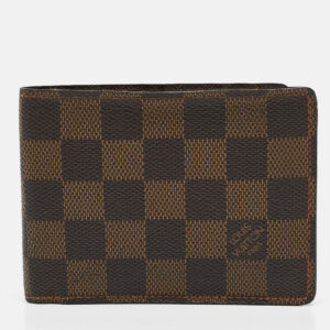 Louis Vuitton Damier Ebene Canvas Multiple Wallet