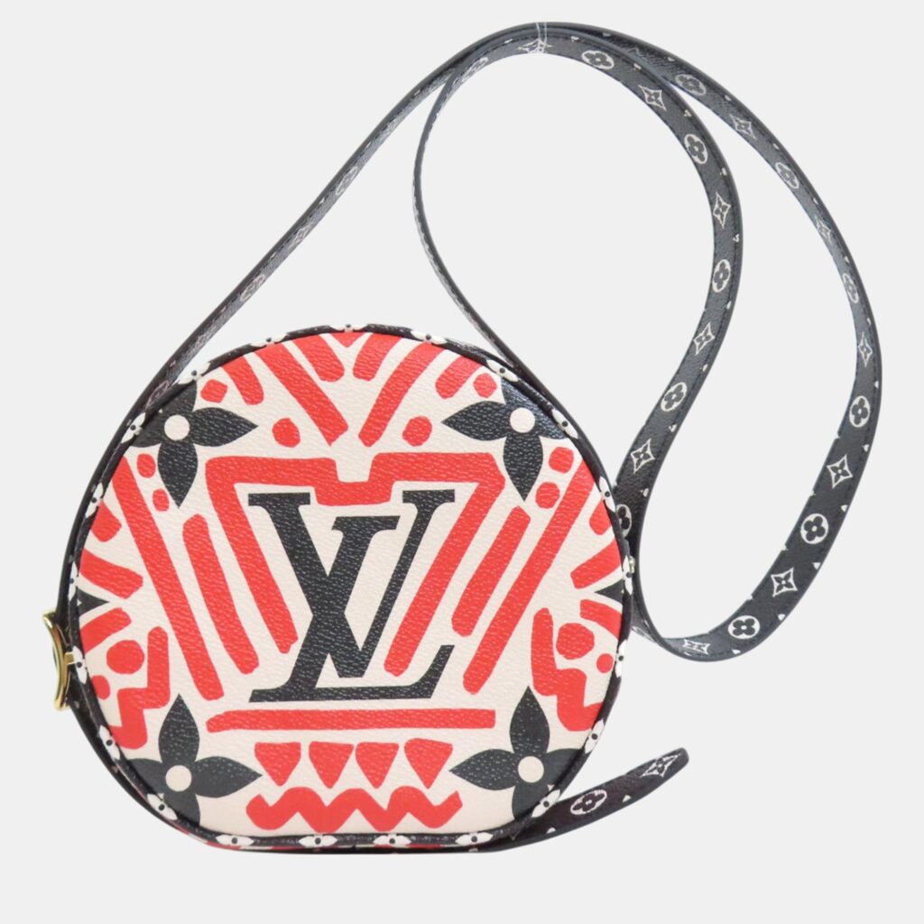 Louis Vuitton Red Monogram Giant Boite Chapeau Souple Shoulder Bag