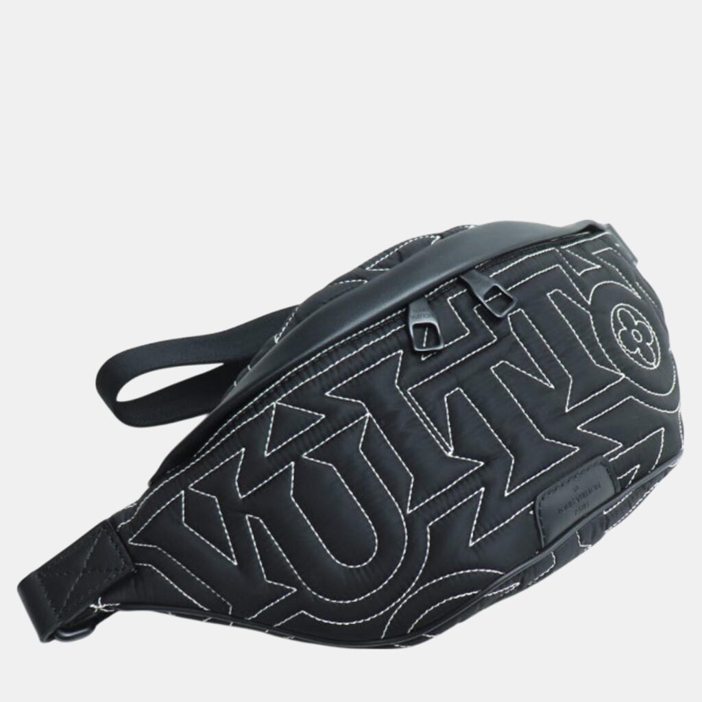 Louis Vuitton Black LV Snow Discovery PM Bum Bag