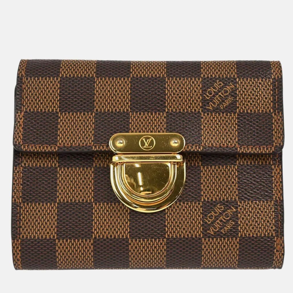 Louis Vuitton Brown Damier Canvas Wallet