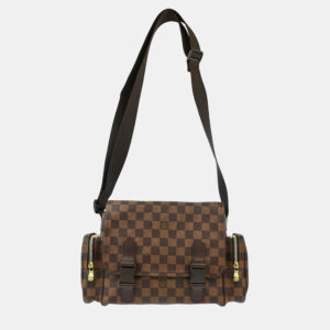 Louis Vuitton Damier Ebene Canvas Reporter Melville Shoulder Bag