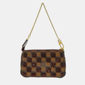 Louis Vuitton Damier Ebene Mini Pochette Accessoires Handbag