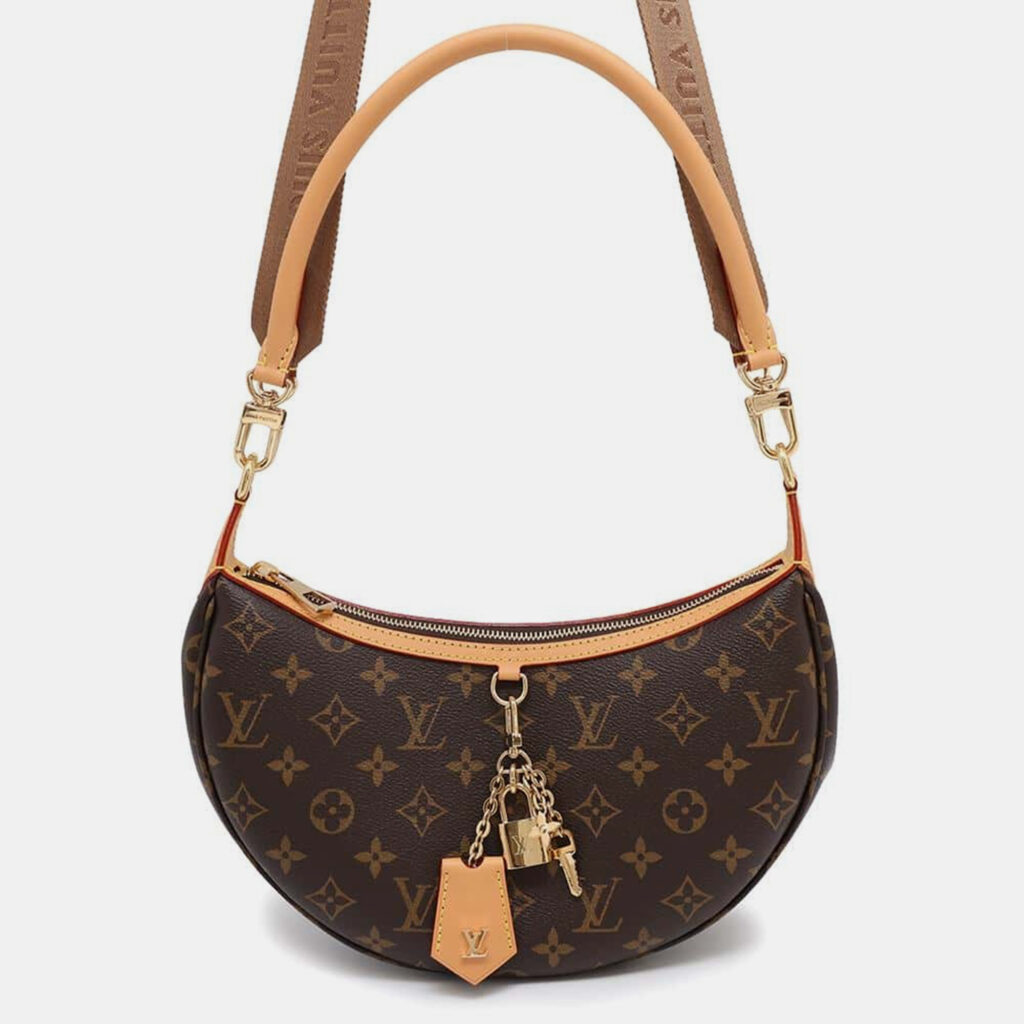luxury-women-louis-vuitton-used-handbags-p1111228-003 Louis Vuitton Brown Monogram Looping Bag