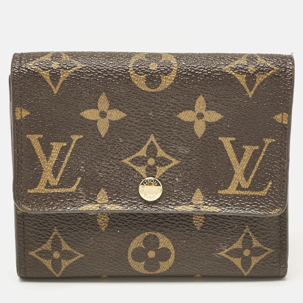 luxury-women-louis-vuitton-used-handbags-p1120751-014 Louis Vuitton Monogram Canvas Anais Wallet