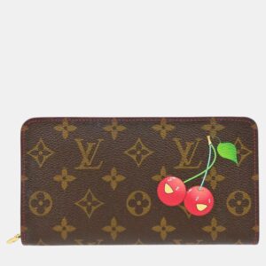 Louis Vuitton Monogram Canvas Cherry Porte Monnaie Zip Wallet