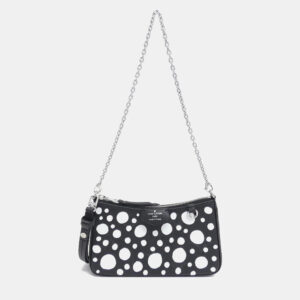 Louis Vuitton Black Monogram Empreinte Leather YK Easy Pouch Accessory Shoulder Bag