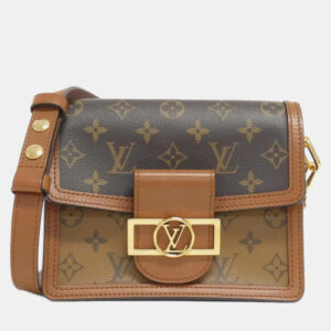Louis Vuitton Monogram Reverse Dauphine Mini Shoulder Bag