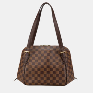 Louis Vuitton Brown Damier Ebene Canvas Belem MM Shoulder Bag