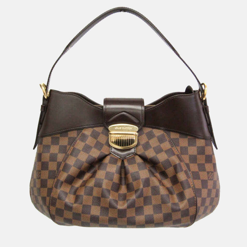 luxury-women-louis-vuitton-used-handbags-p1132224-006 Louis Vuitton Brown Damier Sistine MM Shoulder Bag