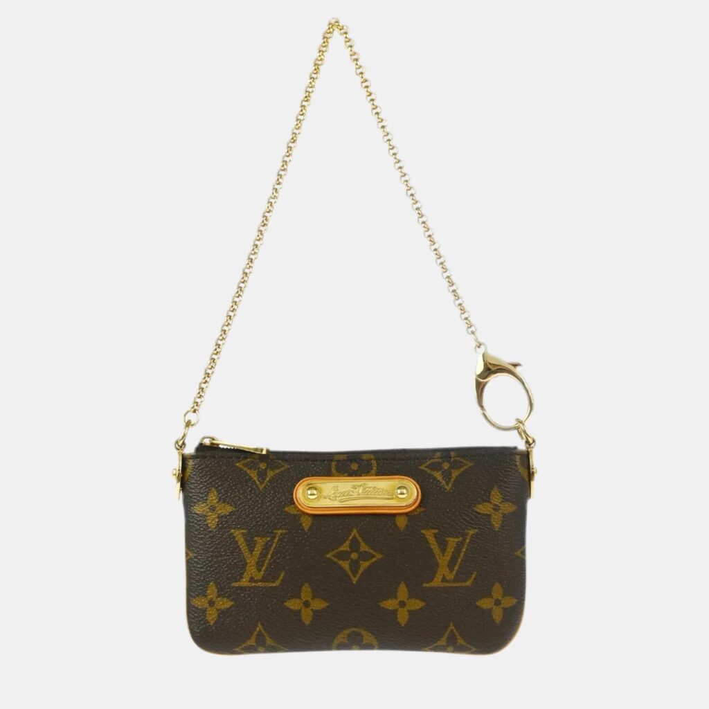 luxury-women-louis-vuitton-used-handbags-p1132628-002 Louis Vuitton Monogram Pochette Milla PM Shoulder Bag