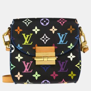 Louis Vuitton Black Multicolor Heart Breaker Shoulder Bag