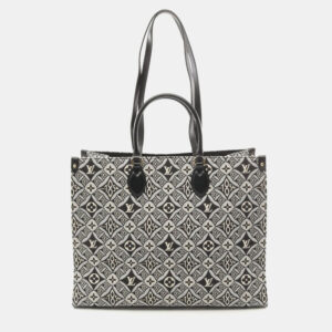 Louis Vuitton Black Canvas Since 1854 OnTheGo GM Bag
