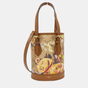 Louis Vuitton Coated Canvas LV Garden Nano Bucket Shoulder Bag