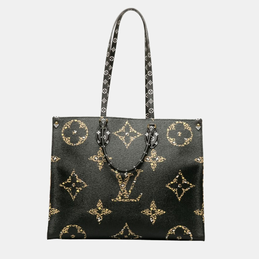 luxury-women-louis-vuitton-used-handbags-p1137430-006 Louis Vuitton Monogram Jungle OnTheGo GM Shoulder Bag