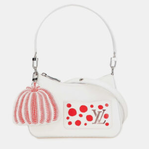 Chanel White Leather Diana Shoulder Bag