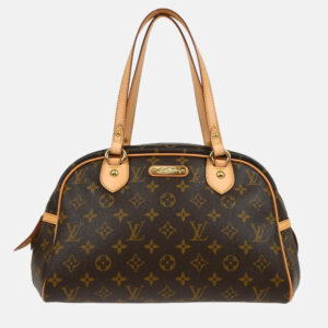 Louis Vuitton Brown Monogram Canvas Montorgueil PM Handbag
