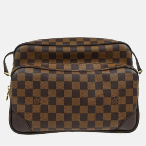 Louis Vuitton Brown Damier Ebene Canvas Nile Shoulder Bag