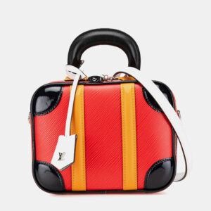 Louis Vuitton Red Epi Valisette BB