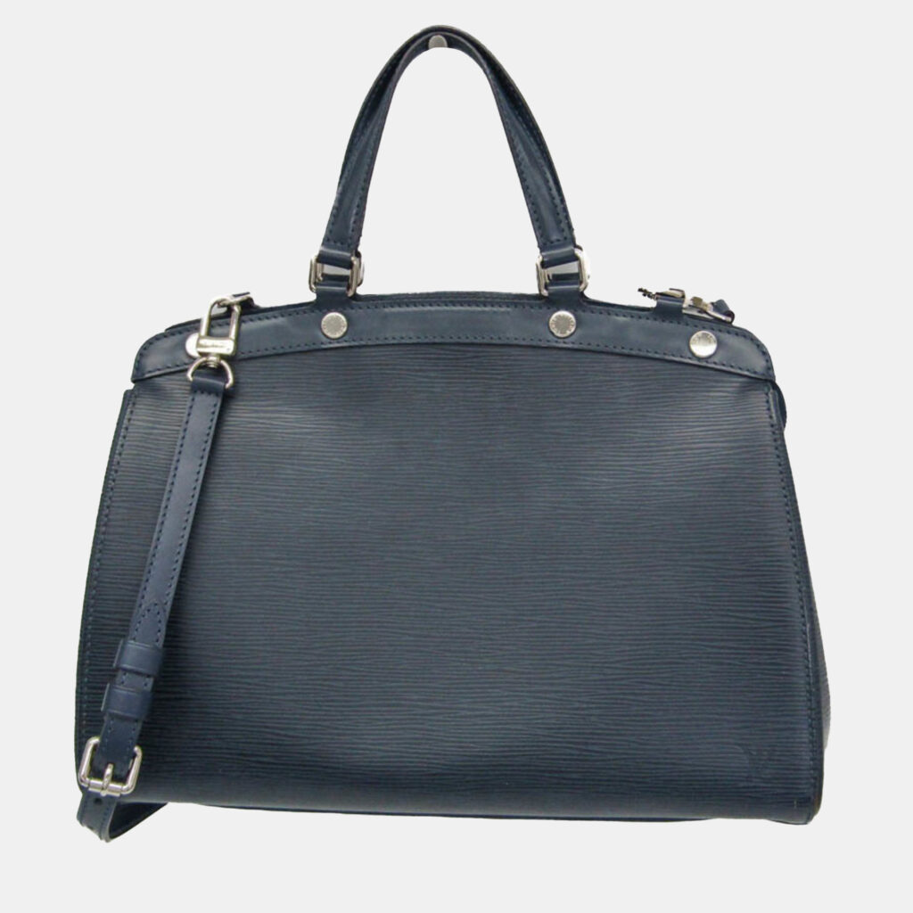 luxury-women-louis-vuitton-used-handbags-p1139634-002 Louis Vuitton Blue Indigo Epi Blair MM Shoulder Bag