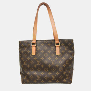 Louis Vuitton Brown Monogram Cabas Piano Tote Bag