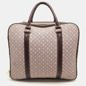 Louis Vuitton Sepia Monogram Idylle Canvas Epopee Rolling Luggage