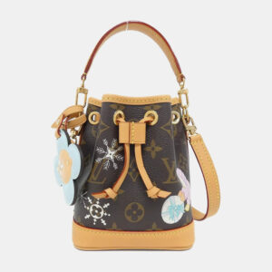 Louis Vuitton Brown Monogram Canvas Vivienne Nano Noe Shoulder Bag