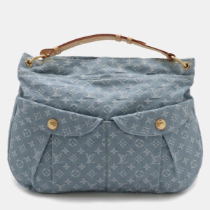 Louis Vuitton Blue Monogram Denim Daily GM Shoulder Bag