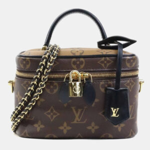 Louis Vuitton Brown Monogram Reverse PM Vanity  Shoulder Bag