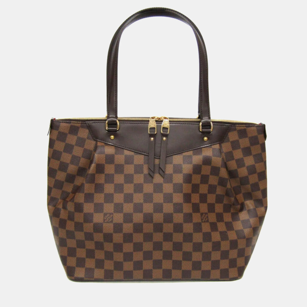 luxury-women-louis-vuitton-used-handbags-p1142992-013 Louis Vuitton Damier Ebene Canvas Westminster GM Tote Bag