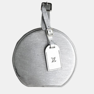 Louis Vuitton Silver Round Coin Purse