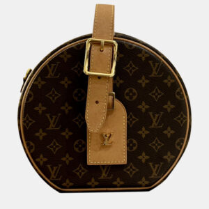 Louis Vuitton Monogram Round Coin Purse with Strap