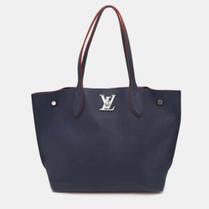 Louis Vuitton Marine Rouge Grained Calf Leather Rock Me Go Shoulder Bag