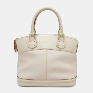 Louis Vuitton Blanc Suhali Leather PM Lock It