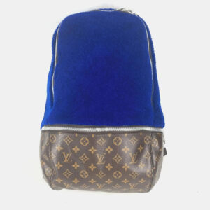 Louis Vuitton Blue Canvas Mouton Marc Newson Backpack