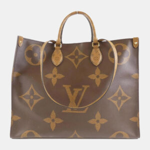 Louis Vuitton Brown Monogram Canvas Giant OnTheGo GM Tote Bag