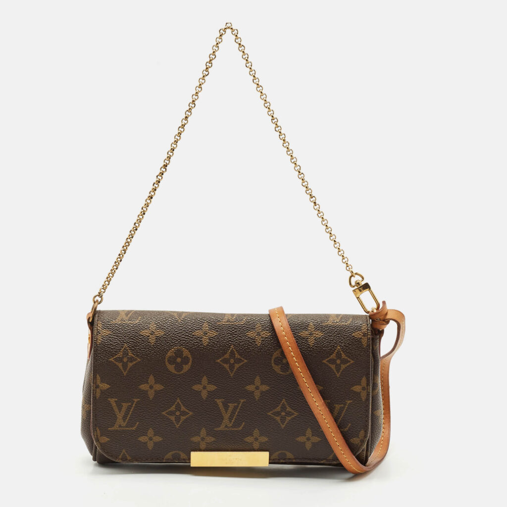 luxury-women-louis-vuitton-used-handbags-p1145994-013 Louis Vuitton Monogram Canvas Favorite PM Bag