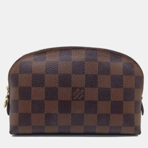 Louis Vuitton Brown Canvas Damier Cosmetic Pouch