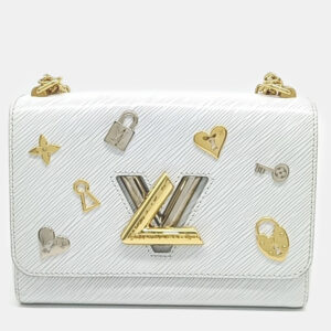 Louis Vuitton White Epi Leather Epi Twist MM bag
